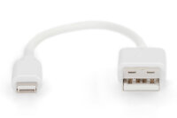 Digitus Lightning auf USB A Daten-/Ladekabel, MFI...