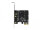 DELOCK 4 Port SATA PCI Express x1 Karte Low Profile Formfakt