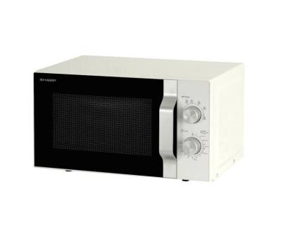 Sharp R204WA Mikrowelle Silber, Weiß Solo-Mikrowelle Arbeitsplatte 20 l 800 W