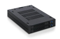 We-Ra. IcyDock 2x6,3cm SAS/SATA HDD&SSD