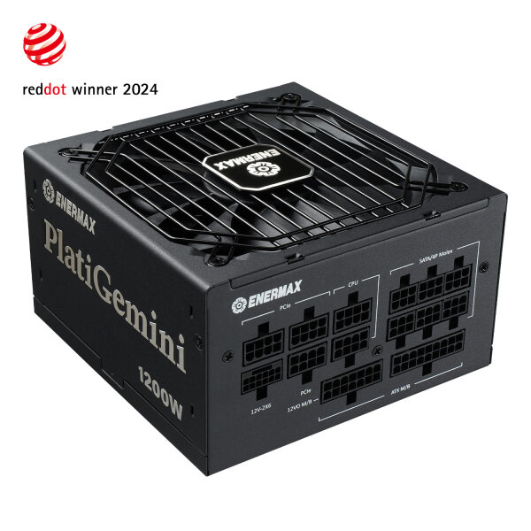 1200 Watt Enermax EGN1200P PlatiGemini 1200W Netzteil ATX 3.1 vollmodular 80 PLUS Platinum schwarz