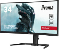 iiyama G-MASTER  GCB3481WQSU-B1 Red Eagle mit FreeSync-Premium-Technologie Tauche komplett ein ins Spiel mit dem Curved Monitor
