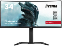 iiyama G-MASTER  GCB3481WQSU-B1 Red Eagle mit FreeSync-Premium-Technologie Tauche komplett ein ins Spiel mit dem Curved Monitor