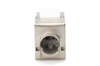 DIGITUS Keystone Jack Cat6A/RJ45->LSA geschirmt 500MHz   4St