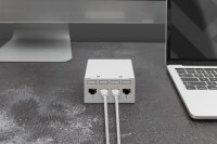 DIGITUS Keystone Jack Cat6A/RJ45->LSA geschirmt 500MHz   4St