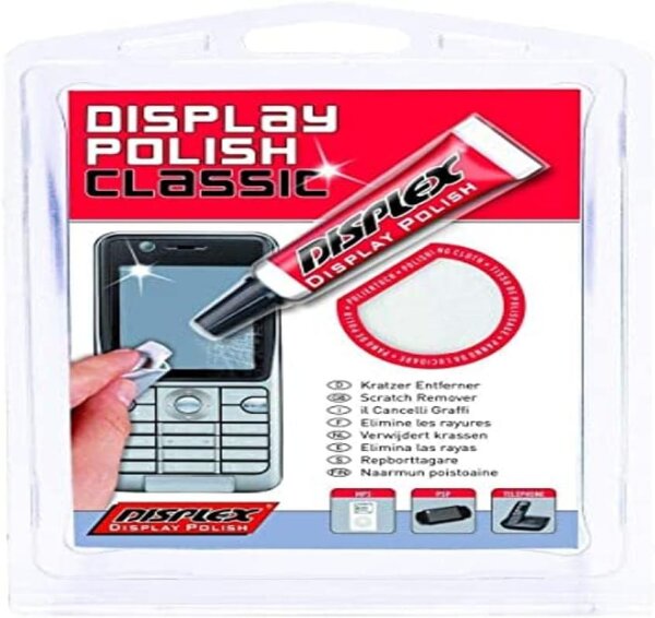 Displex Plastic Polish Screen Polish All-inclusive-Set