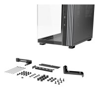 be quiet! Light Base 600 LX Black Tower Case 59.7l Glasfenster LED-Steuerung Mehrkammerdesign ARGB ATX PC Gehäuse