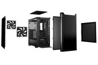 be quiet! Pure Base 501 ATX Midi-Tower Black Edition schallgedämmt