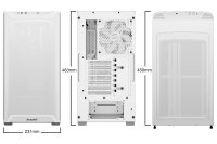 be quiet! Pure Base 501 Airflow ATX Tower Case White Edition