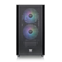 Thermaltake Versa H16 TG ARGB Micro Tower Chassis Black...