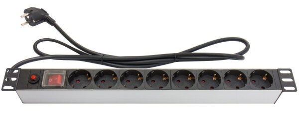 Good Connections 19" PDU Steckdosenleiste 8-fach