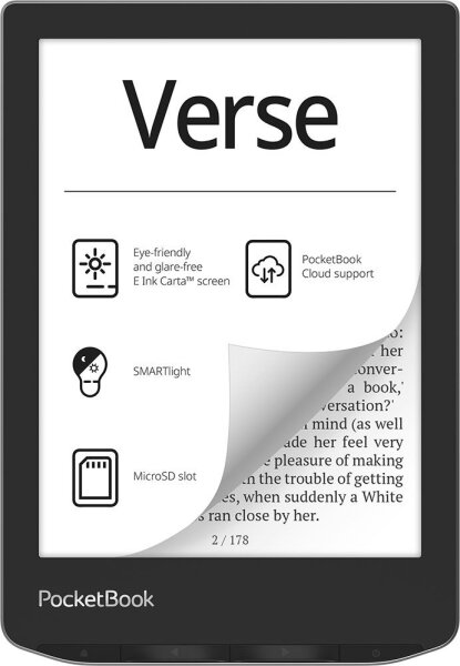 PocketBook Verse eBook-Reader 8 GB WLAN Grau