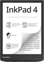 PocketBook InkPad 4 eBook-Reader Touchscreen 32 GB WLAN Schwarz, Silber