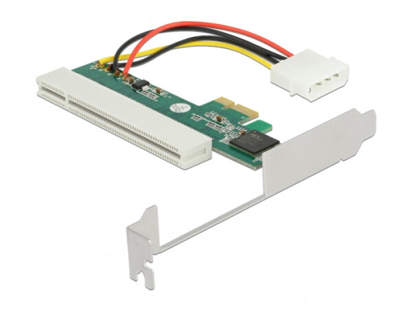 DELOCK Riser Karte PCI Express x1 zu 1 x PCI 32 Bit 5 V Slot
