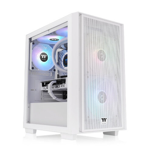 Thermaltake Versa H16 TG ARGB Micro Tower weiß