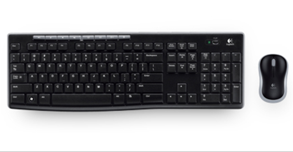 LGN Logitech MK270 Wireless Desktopset US Layout