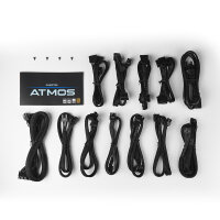Chieftec Atmos Netzteil 850 W 20+4 pin ATX ATX Schwarz