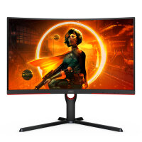 68.6cm (27") AOC CQ27G3SU/BK VA WQHD 165Hz Gaming Lautsprecher Curved
