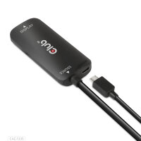 Club3D Adapter HDMI + MicroUSB > DP    4K120Hz aktiv St/Bu retail