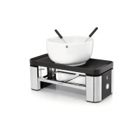 WMF KITCHENminis 0415100011 Raclette Grill 2 Person(en) 370 W Schwarz, Edelstahl