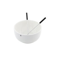 WMF KITCHENminis 0415100011 Raclette Grill 2 Person(en) 370 W Schwarz, Edelstahl