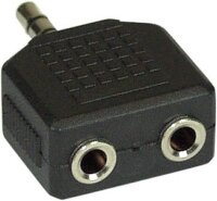GC Audio Y-Adapter schwarz