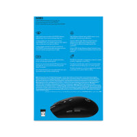 Logitech G G305 Lightspeed Wireless Mouse black