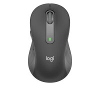 Logitech Signature M650 Wireless Mouse for Business Large 4000dpi 5 Tasten Logi Bolt graphite