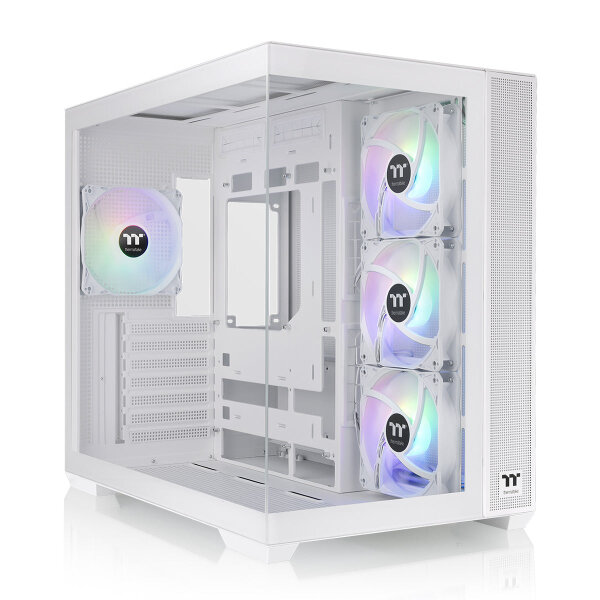 Geh Thermaltake View 380 TG Midi Tower  "ARGB Snow"    White retail