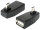 DeLOCK 65473 Kabeladapter micro USB USB 2.0 Schwarz