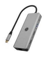 Dockingstation IcyBox 9-in-1 mobile USB 3.2 Gen 1 Type-C...