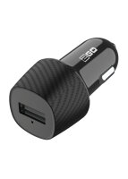 2GO KFZ-Ladegerät 3000mA 3in1 Micro-USB, Lightning, USB-C sw