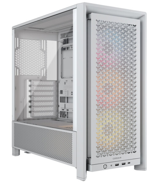 Corsair FRAME 4000D RS ARGB Midi Tower Weiß