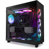 NZXT RF-U24HF-B1 Computerkühlsystem Computergehäuse Ventilator Schwarz
