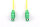 DIGITUS LWL Patchkabel LC -> LC 1m Singlemode Simplex OS2