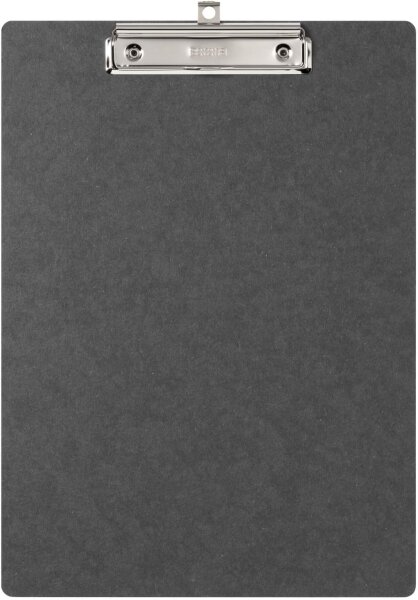 PAGNA Klemmbrett A4 Hartpappe schwarz