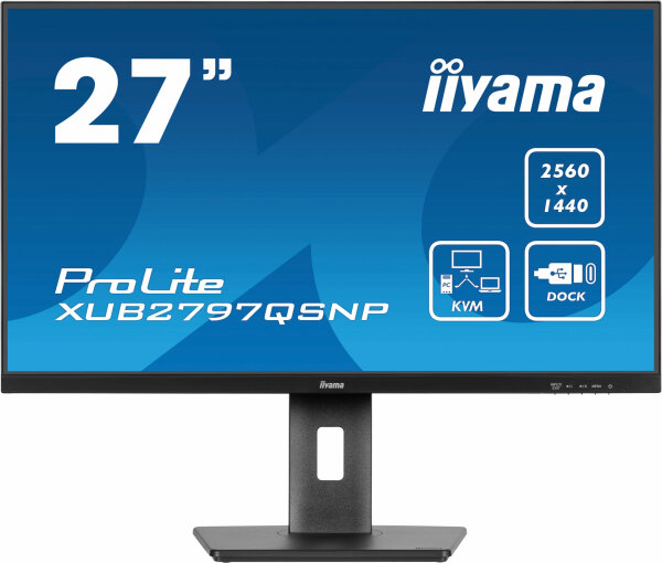 IIYAMA 68.5cm (27")   XUB2797QSNP-B1 16:9  HDMI+2xDP+USB-C