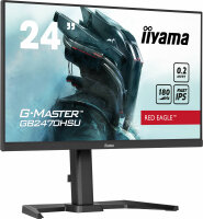 60.5cm (23.8") Iiyama G-MASTER Red Eagle IPS Full-HD 180Hz Pivot