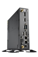 Shuttle XPC slim Barebone DS50U5, i5-1335U, 2x LAN (1x 2.5Gbit ,1x 1Gbit), 1xCOM,1xHDMI,1xDP, 1x VGA, lüfterlos, 24/7 Dauerbetrieb