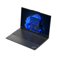 Lenovo ThinkPad E16 Gen 2 (Intel) Intel Core Ultra 7 155H Laptop 40,6 cm (16") WUXGA 32 GB DDR5-SDRAM 1 TB SSD Wi-Fi 6E (802.11ax) Windows 11 Pro Deutsch Schwarz