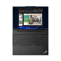 Lenovo ThinkPad E16 Gen 2 (Intel) Intel Core Ultra 7 155H Laptop 40,6 cm (16") WUXGA 32 GB DDR5-SDRAM 1 TB SSD Wi-Fi 6E (802.11ax) Windows 11 Pro Deutsch Schwarz