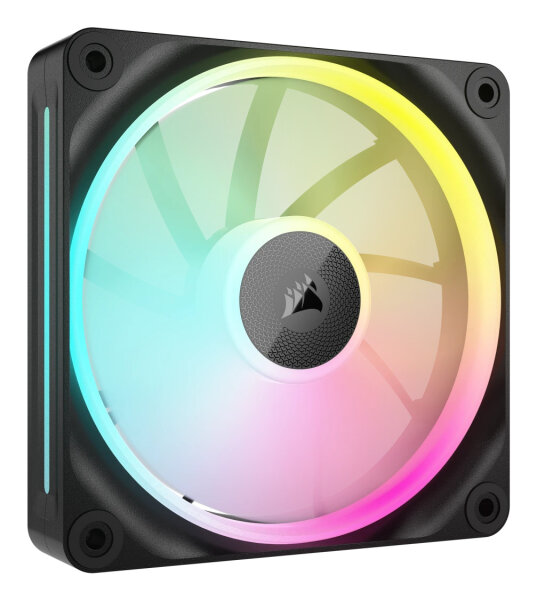 Corsair iCUE LX140 RGB Fan 140mm schwarz Computerkühlsystem Computergehäuse Ventilator 14cm schwarz 1 Stück(e)
