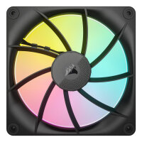 Corsair iCUE LX140 RGB Fan 140mm schwarz Computerkühlsystem Computergehäuse Ventilator 14cm schwarz 1 Stück(e)