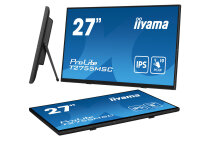 68.6cm (27") Iiyama ProLite T2755MSC-B1 IPS Full-HD Touch Dispay Lautsprecher