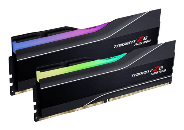 32GB G.Skill Trident Z5 NEO RGB DDR5-6400 CL32 2x16GB Kit schwarz 32-GX2-TZ5NR AMD