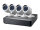 LevelOne CCTV 8-Kanal Kit 2MP/3.5"/VGA/HDMI/IP66/H.264/+  ws