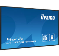 iiyama Ein 42.5" (108 cm) professionelles Digital Signage Display mit 4K UHD-Auflösung, 24/7 Betriebszeit, Android OS, FailOver-Funktion und einem Intel® SDM-Slot