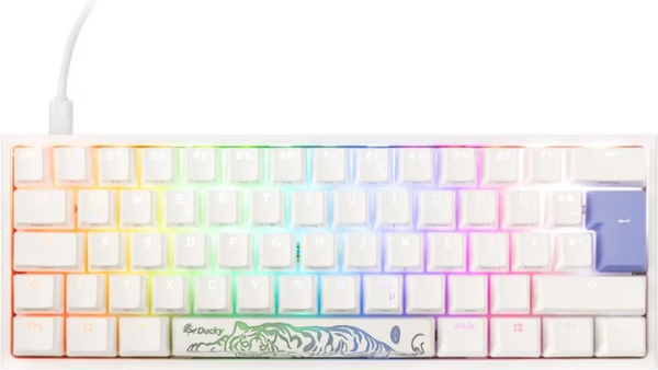 Ducky One 2 Pro Mini Tastatur Gaming USB Weiß