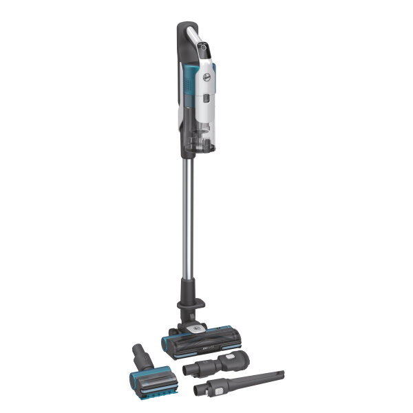 Hoover HF910P 011 Stabstaubsauger Akku Trocken EPA Beutellos 0,7 l 350 W Blau, Grau
