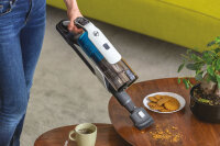 Hoover HF910P 011 Stabstaubsauger Akku Trocken EPA Beutellos 0,7 l 350 W Blau, Grau